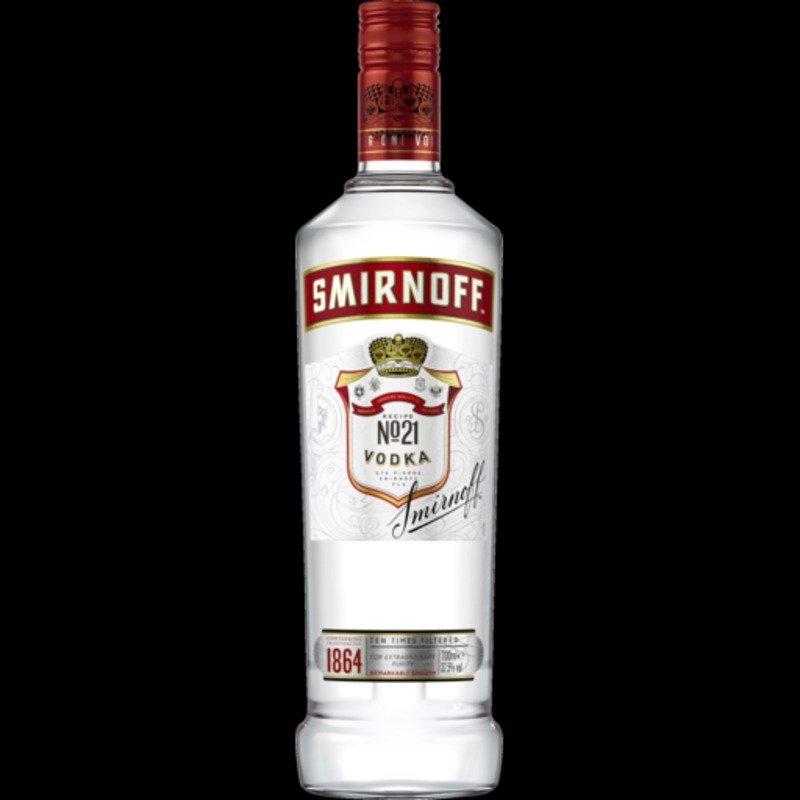 SMIRNOFF VODKA RED 37% 700ML