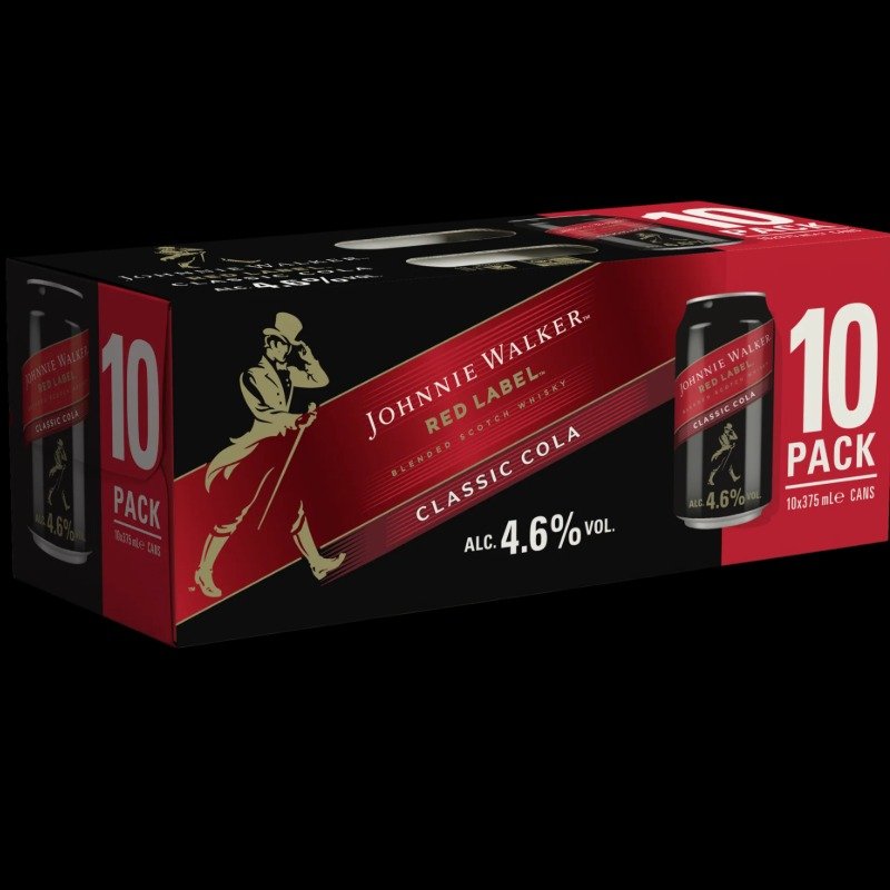 Johnnie Walker Red Label 10 Pack 375ml