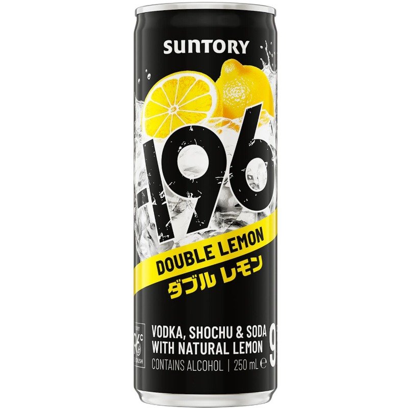 SUNTORY-196 LEMON RTD 9% 250ML