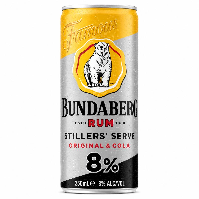BUNDY & COLA 8% 250ML