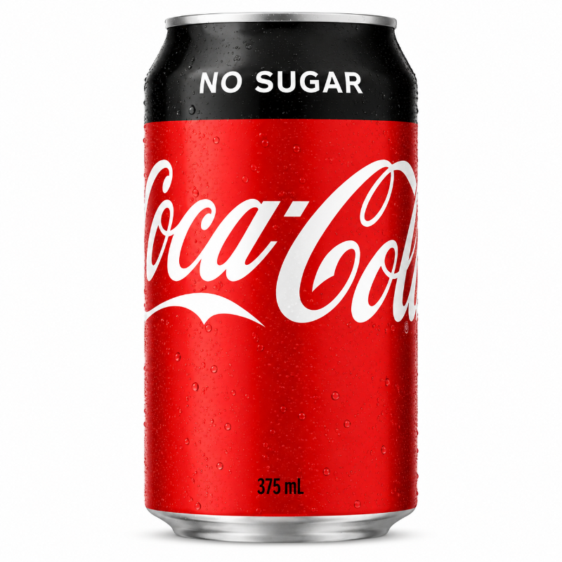 Coca Cola No Sugar 375ml