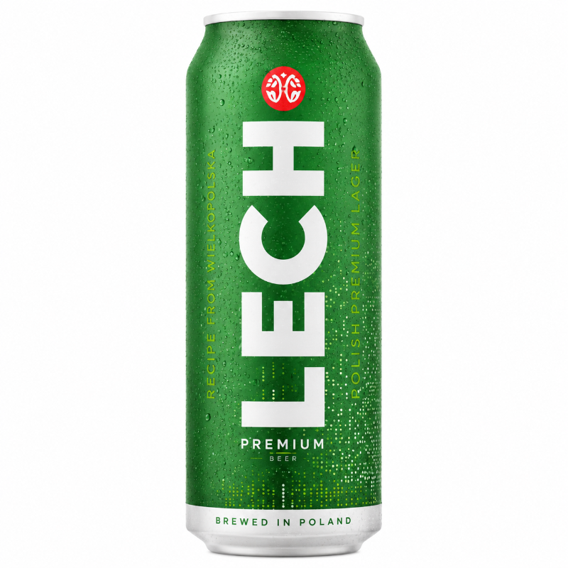 Lech Premium Beer Can 500ml