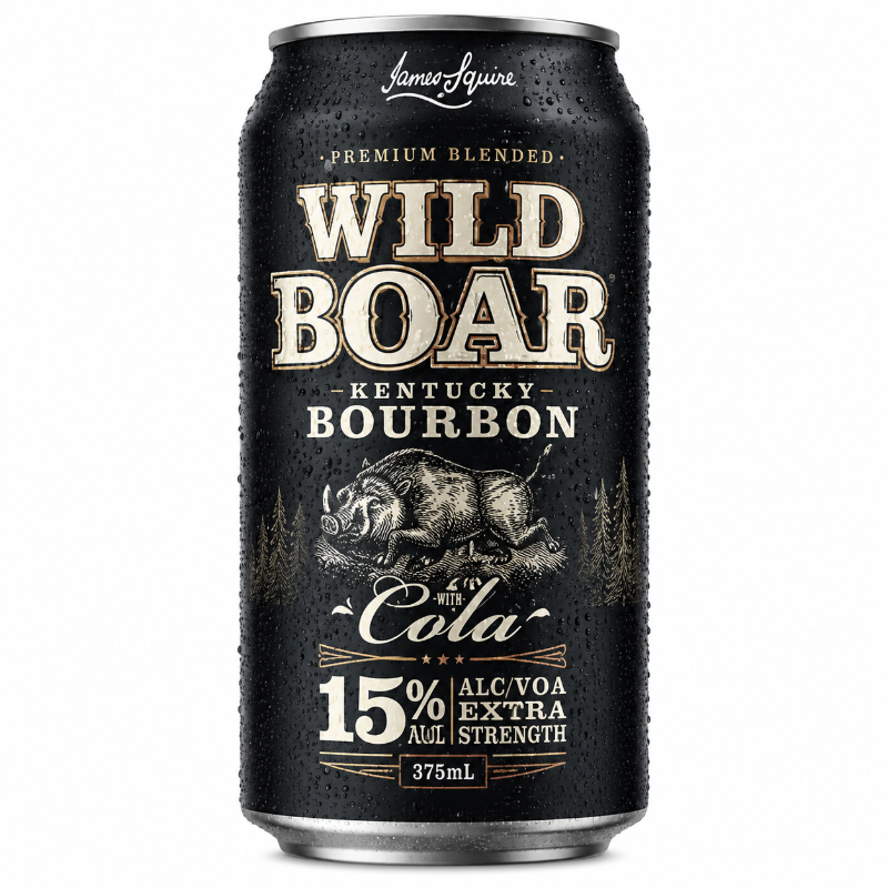WILD BOAR B/COLA 15% 375ML