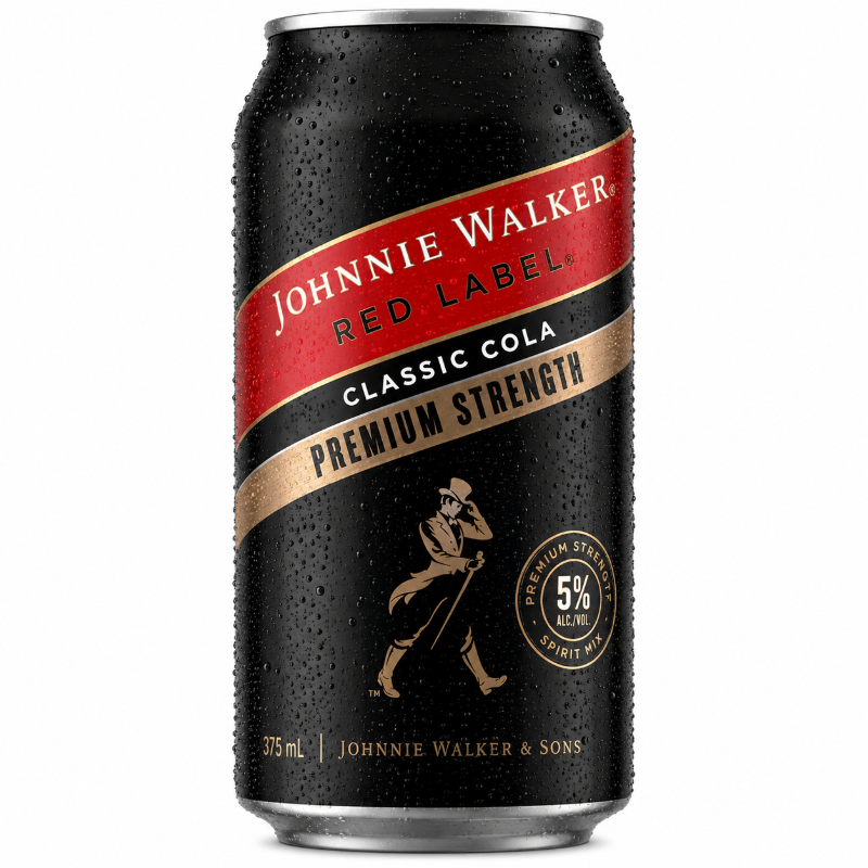 J/WALKER RED & COLA 6.5% CAN 375ML