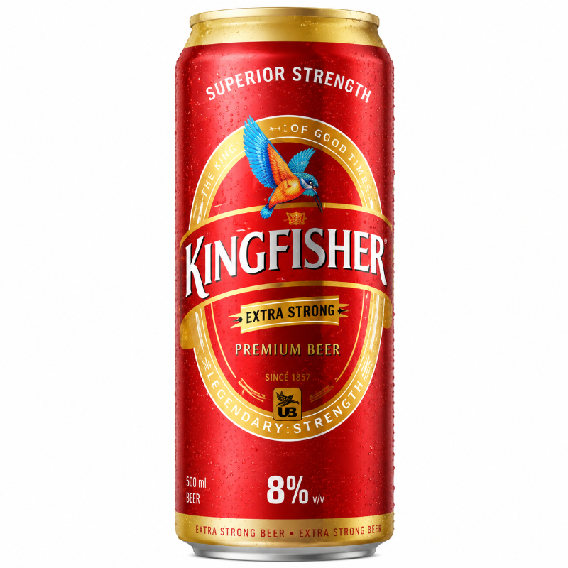 KINGFISHER STRONG 8% 500 ML