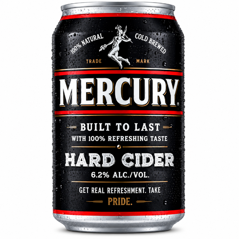 MERCURY HARD CIDER 375ML CAN