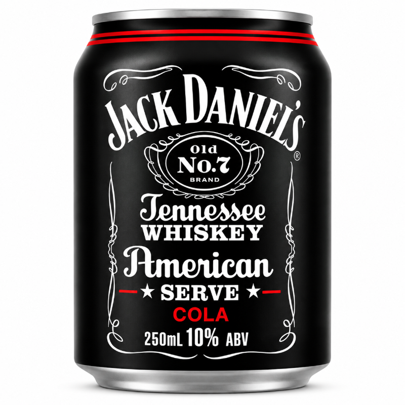 J/DANIEL AMER SRV & COLA 250ML