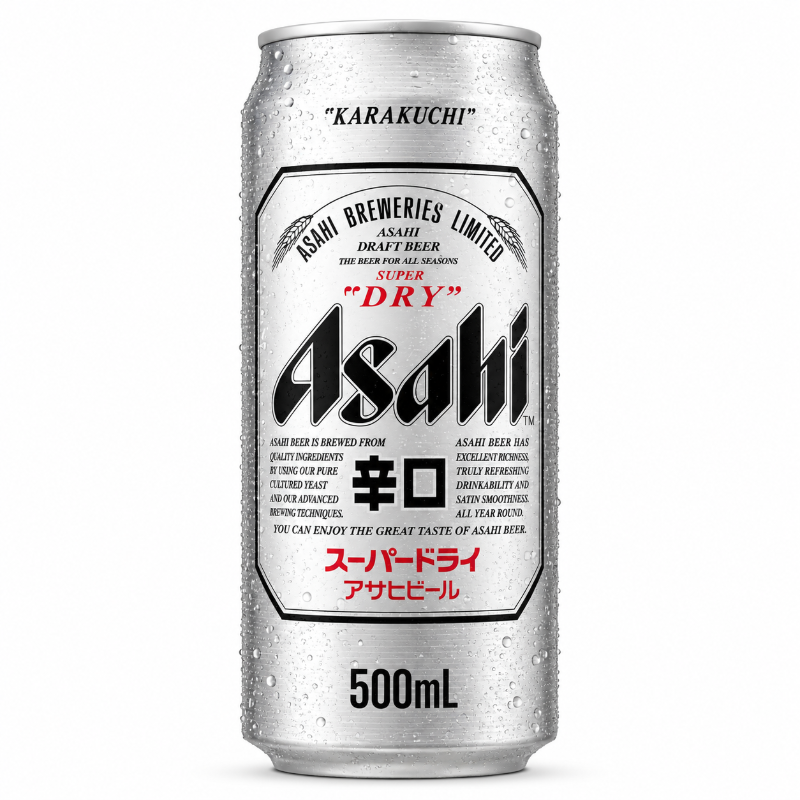 ASAHI SUPER DRY CAN 500ML