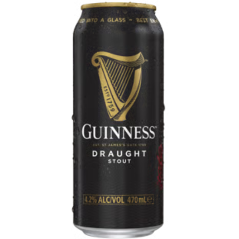 GUINNESS DRY STOUT 470ML