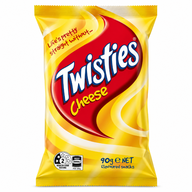 TWISTIES CHEESE 90GM