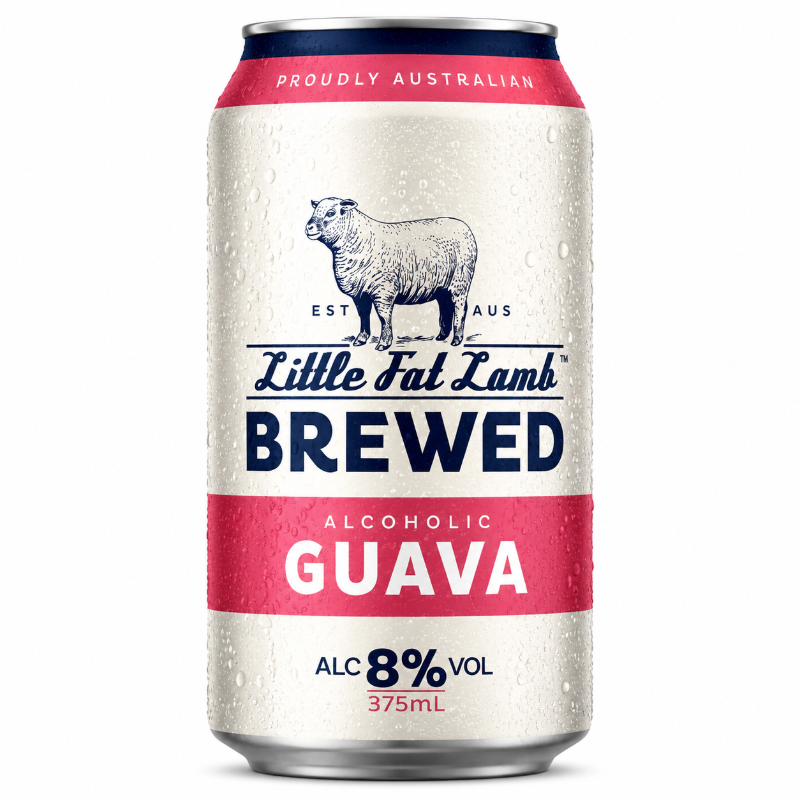 LITTLE FAT LAMB GUAVA 4PK Cans 375ML