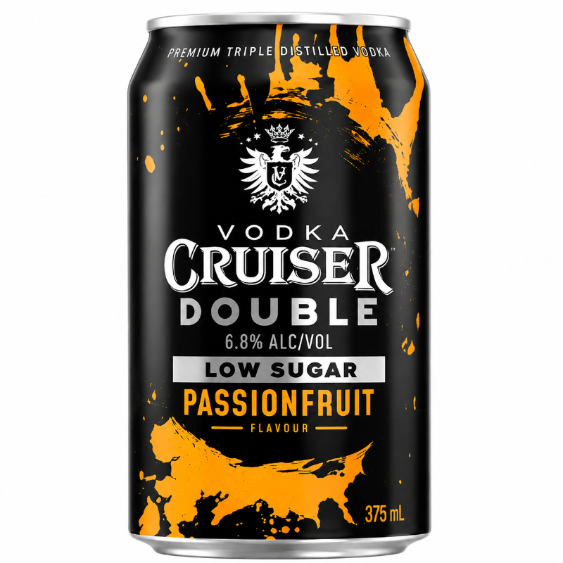 Cruiser Double Strength Passionfruit 375ml