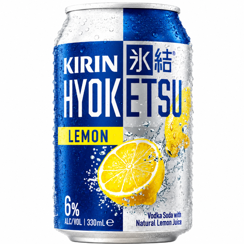 KIRIN HYOKETSU VODKA CAN LEMON 330ML