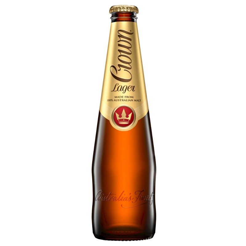 Carlton Crown Lager Bottle