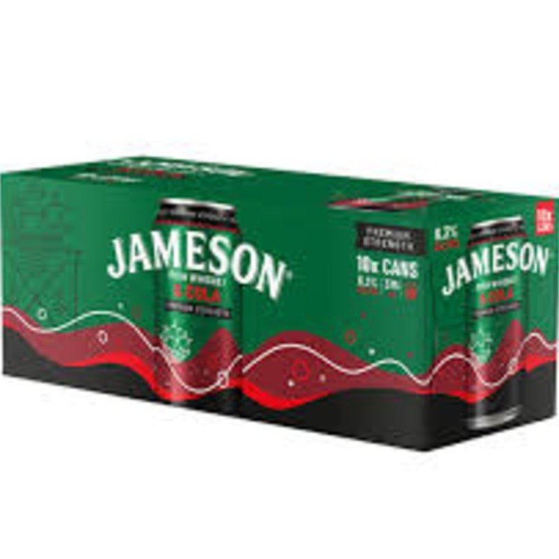 Jameson Cola 6.3% 10 Pack