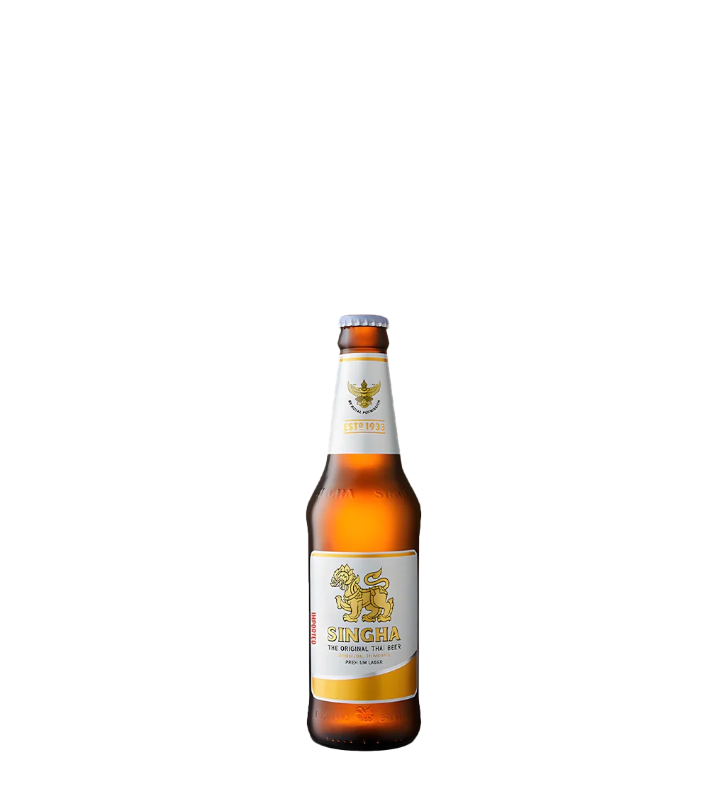 Singha Beer Bottle