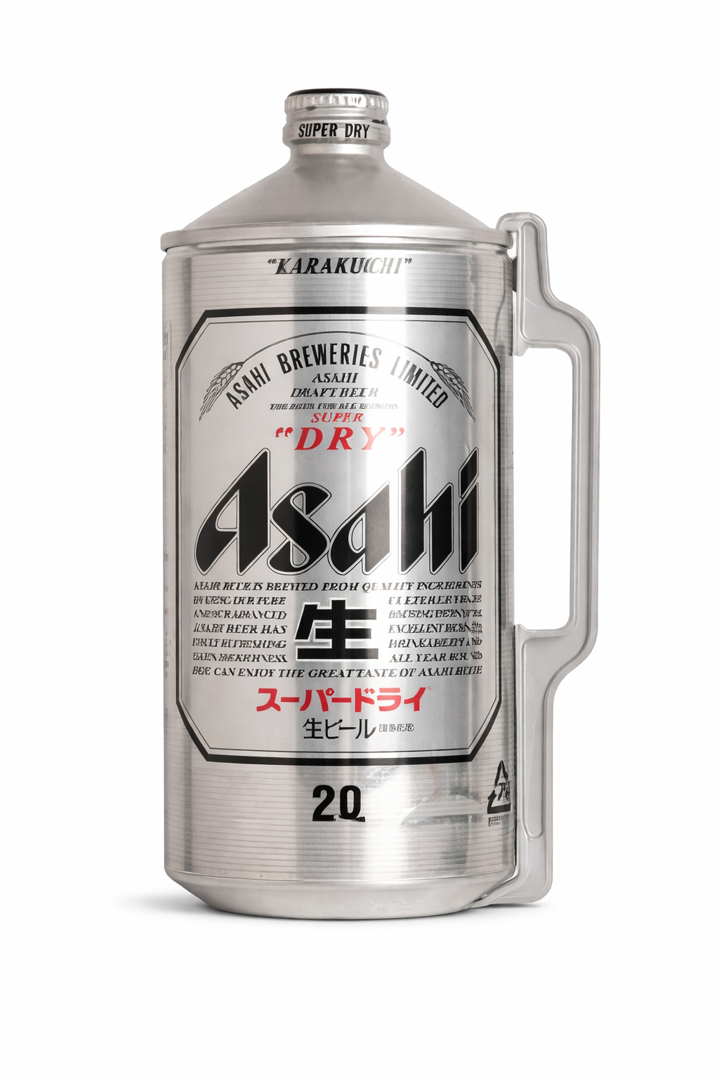 Asahi Super Dry Can 2L