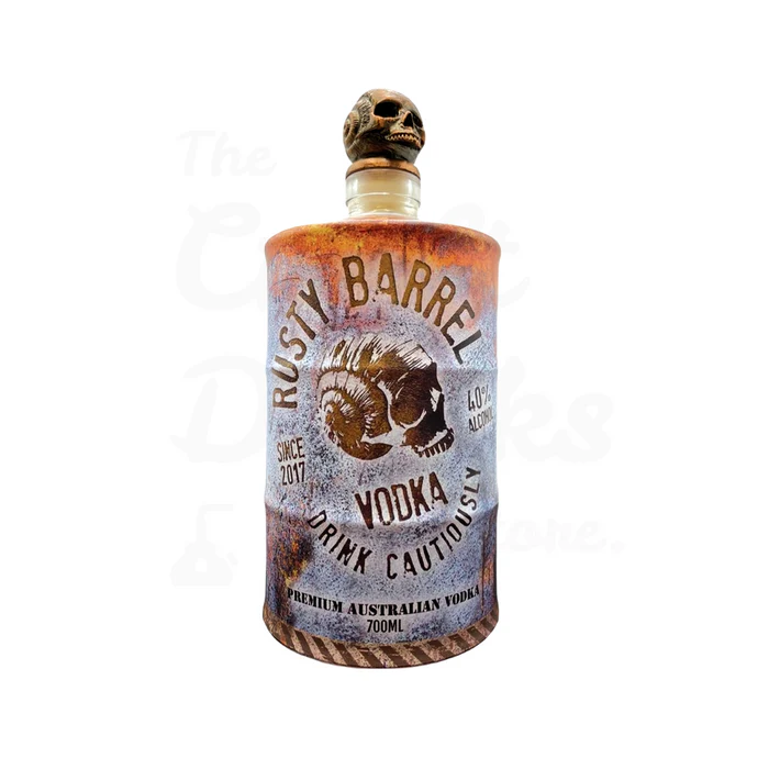 Rusty Barrel Vodka + Limited Edition Glass 700ml