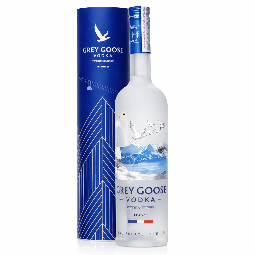 Grey Goose Vodka Limited Edition Tube Gift Set 700ml
