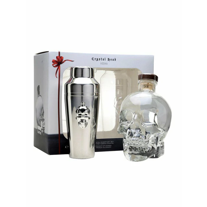 Crystal Head Vodka Gift Pack with Shaker 700ml