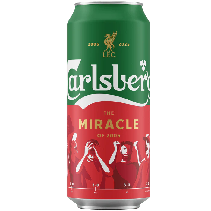 Carlsberg LFC Miracle of 2005 Limited Edition 24 x 500ml