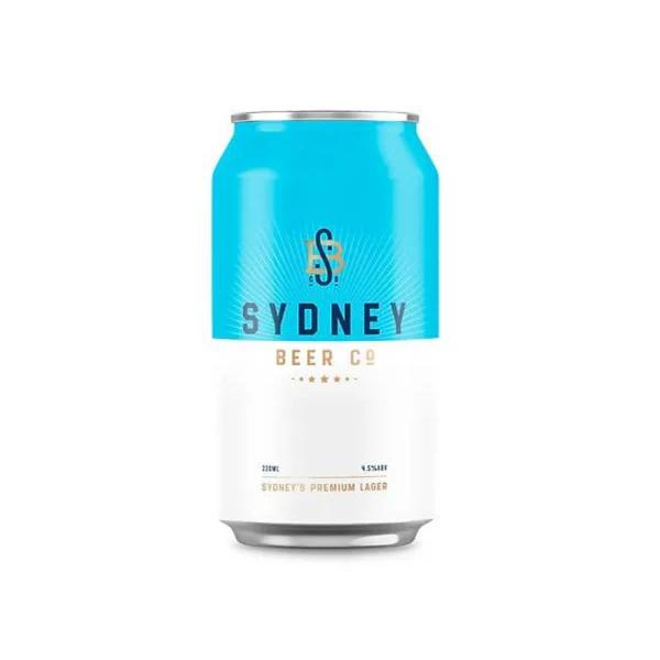 Sydney Beer Co Lager Cans 375mL x 24