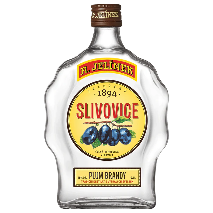 R. Jelinek Slivovice Silver Plum Brandy 700mL