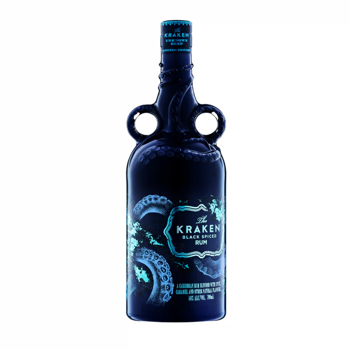 The Kraken Bioluminescent 2021 Limited Edition Spiced Rum 700ml
