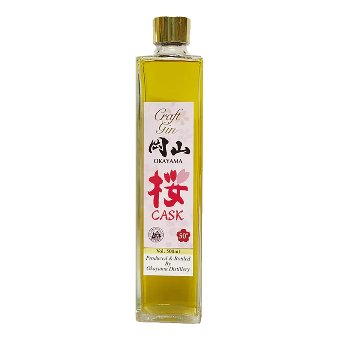 Okayama Craft Gin Sakura Cask Finish 500 ml