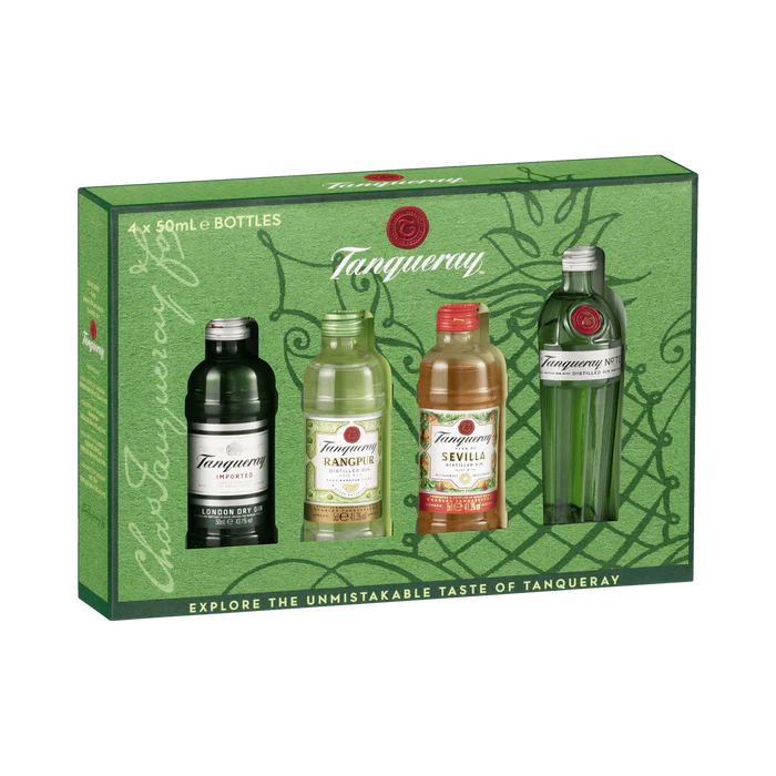 Tanqueray Miniatures Gift Pack 4x 50 ml