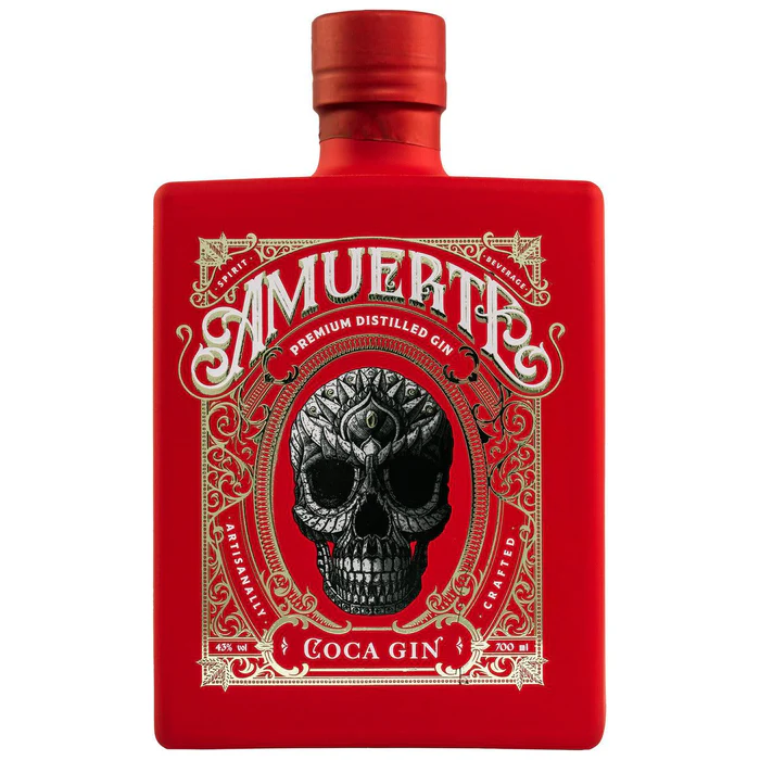 Amuerte Coca Leaf Red Edition Gin 700 ml