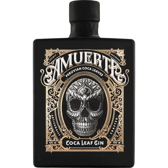 Amuerte Coca Leaf Black Edition Gin 700 ml