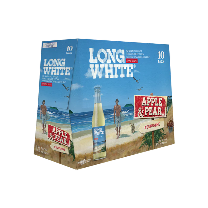 Long White Apple and Pear 320mlx10