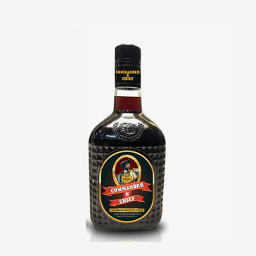 Commander N Chief Caribbean Gold XXX Indian Rum 750ml