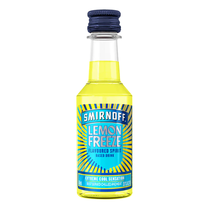 Smirnoff Lemon Freeze Vodka 50ml