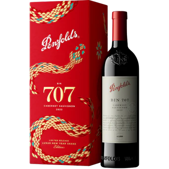 Penfolds Bin 707 Cabernet Sauvignon 2022 Lunar New Year Gift Box 750ml