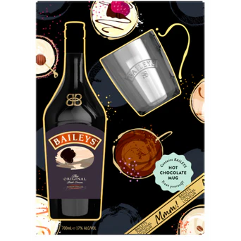 Baileys Original Irish Cream Liqueur & Mug Gift Pack 700ml