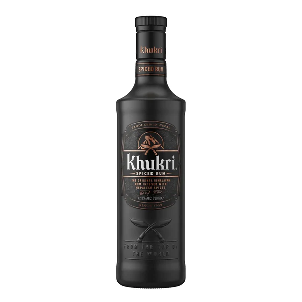 Khukri Premium Nepalese Spiced Rum 700mL