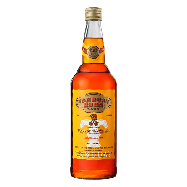 Tanduay 5 Year Old Dark Rum 750ml