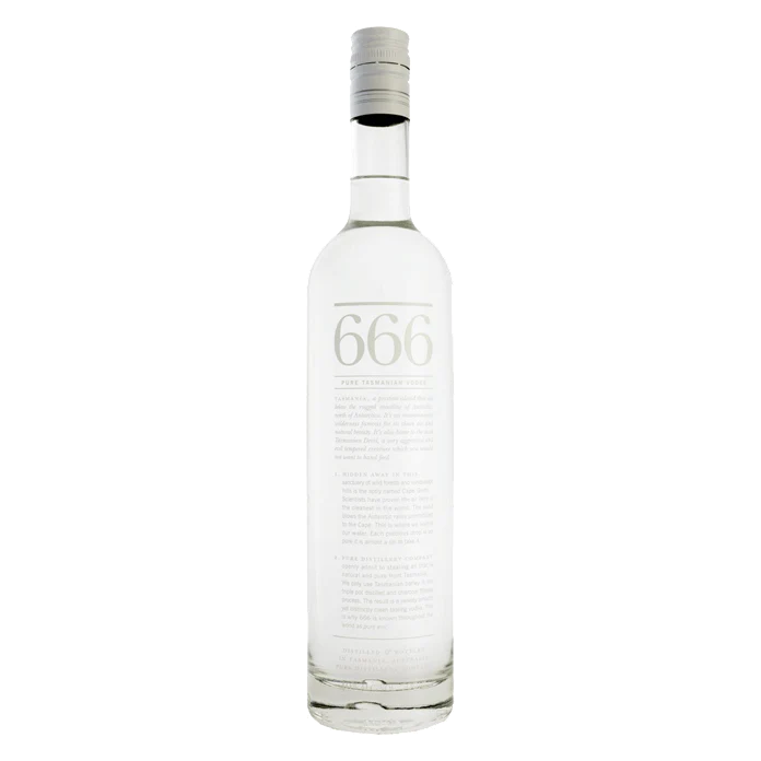 666 Original Tasmanian Vodka 700ml