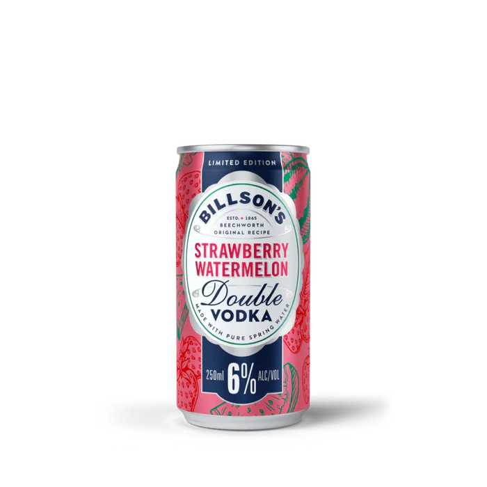 Billson's Strawberry & Watermelon 6% Double Vodka 250ml