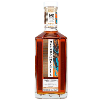 Method and Madness Single Pot Still French Chestnut Finish Irish Whiskey 700ml