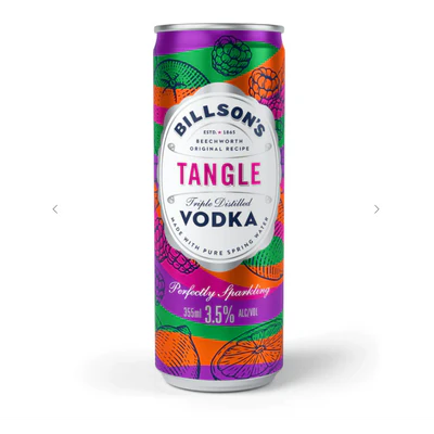 Billson's Vodka Fruit Tangle 355ml