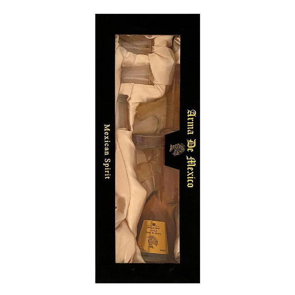 Arma De Mexico Tommy Gun Tequila with 4 Shot Glasses 800ml