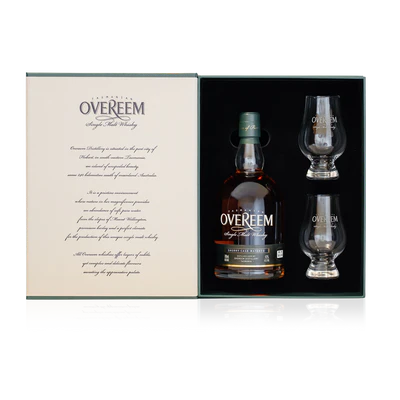 Overeem Sherry Single Malt Whisky Gift Pack 700ml