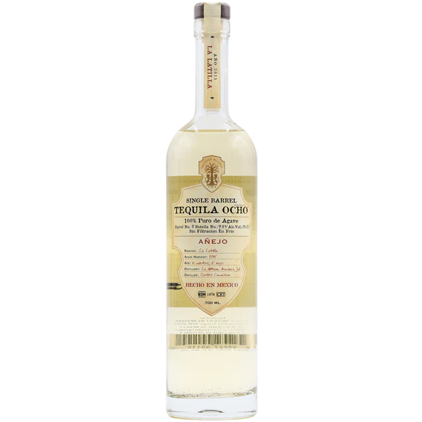 Ocho Single Barrel Anejo Premium Tequila 700ml