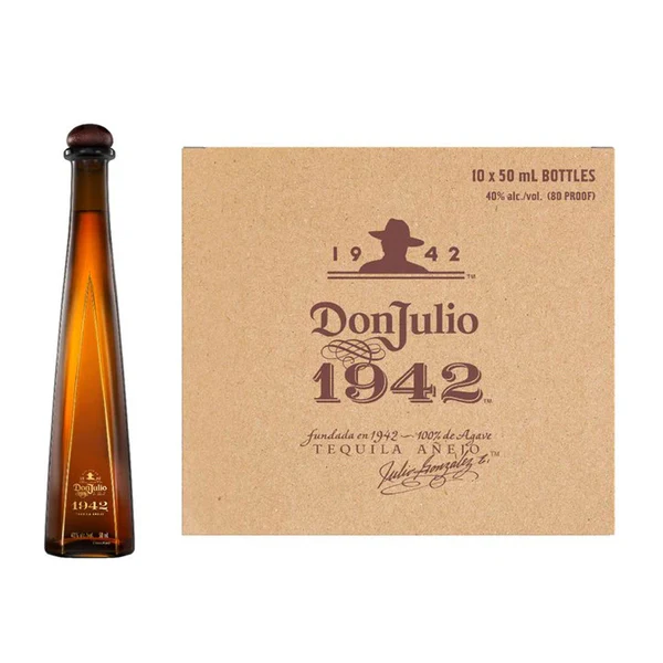 Don Julio 1942 Añejo Tequila 50ml 10 Pack