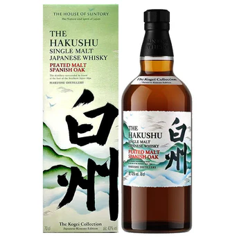 Hakushu Peated Malt Spanish Oak Kogei 2024 Collection Kimono Edition Single Malt Japanese Whisky 700ml