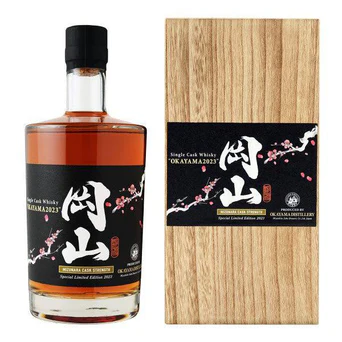 Okayama Mizunara 60% Single Cask Whisky 2023 Limited Edition 700ml