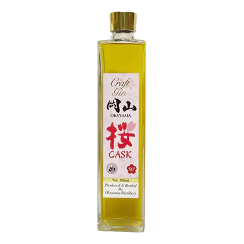 Okayama Craft Gin Sakura Cask Finish 500ml